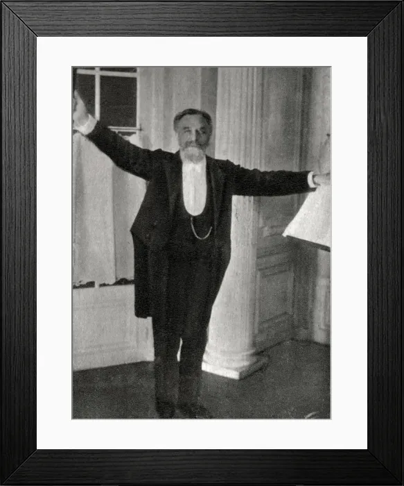 Framed Print : Edouard Colonne, French conductor and violinist, 1902 Framed Print : Edouard Colonne, French conductor and violinist, 1902
