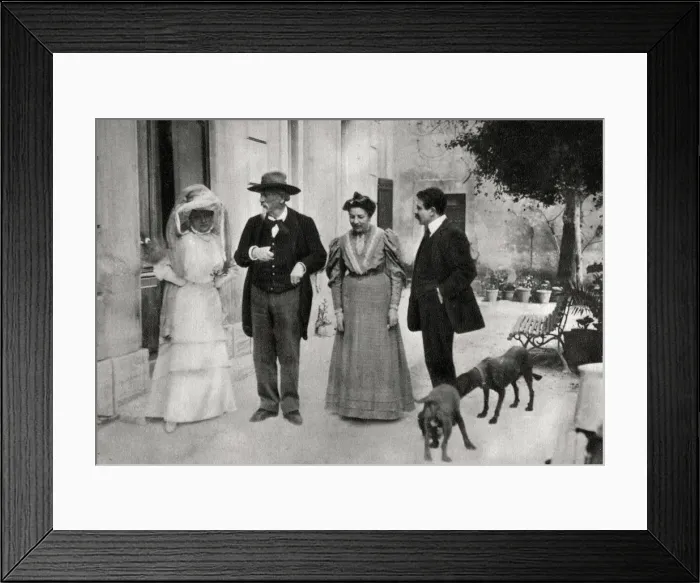 Framed Print : Frederic Mistral, French writer, 1906 Framed Print : Frederic Mistral, French writer, 1906