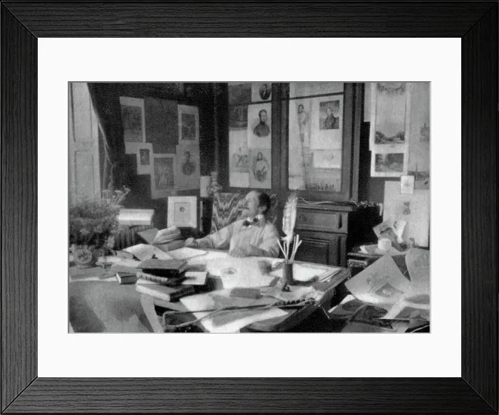 Framed Print : Edmond Rostand, French poet and dramatist, 1908 Framed Print : Edmond Rostand, French poet and dramatist, 1908