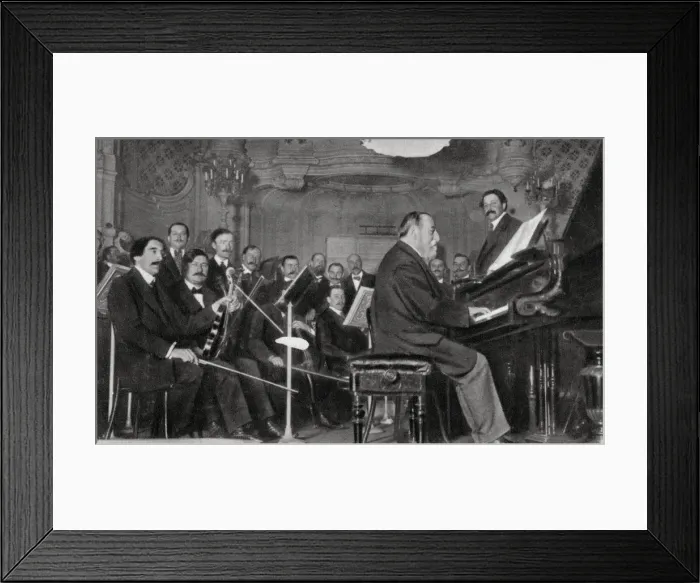 Framed Print : Camille Saint-Saens, French composer, musician and conductor, 1910 Framed Print : Camille Saint-Saens, French composer, musician and conductor, 1910