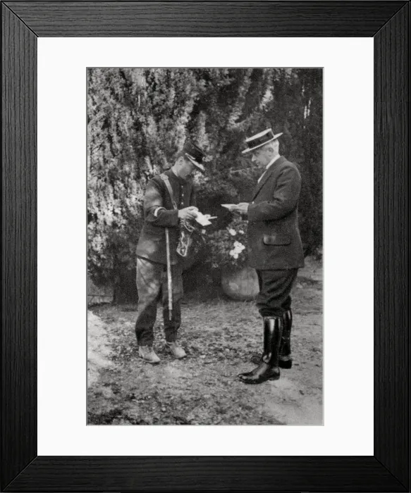 Framed Print : Maurice Maeterlinck, Belgian playwright, poet and essayist, 1915 Framed Print : Maurice Maeterlinck, Belgian playwright, poet and essayist, 1915