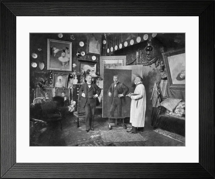 Framed Print : French artist Louis-Robert Carrier-Belleuse painting Doctor Boyen, 1906 Framed Print : French artist Louis-Robert Carrier-Belleuse painting Doctor Boyen, 1906