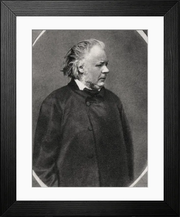 Framed Print : Honore Daumier, French artist, 1868 Framed Print : Honore Daumier, French artist, 1868