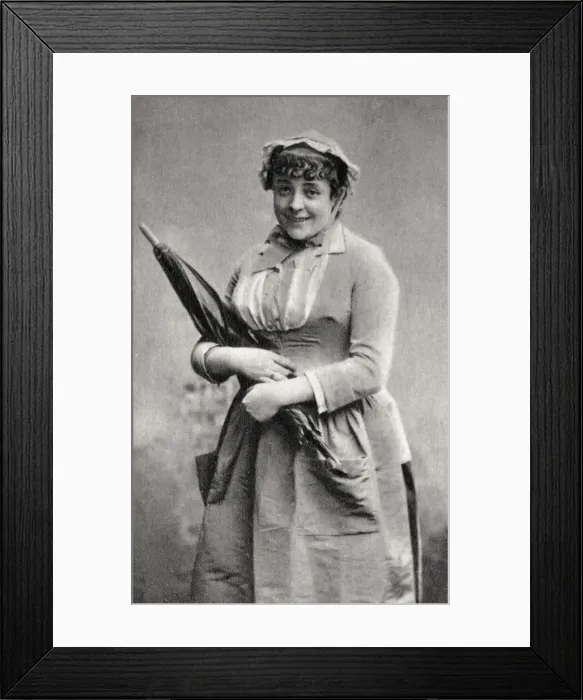 Framed Print : Anna Judic, French comic actress, 1875 Framed Print : Anna Judic, French comic actress, 1875