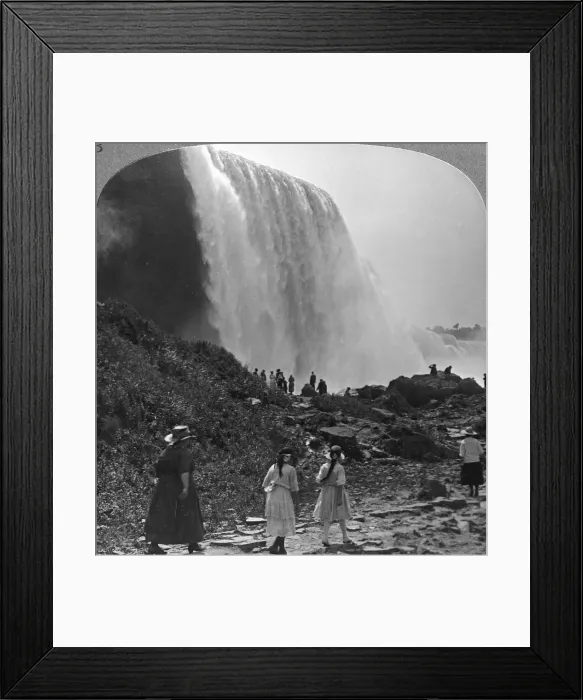 Framed Print : American Falls, Niagara Falls, New York, USA. Artist: Realistic Travels Publishers Framed Print : American Falls, Niagara Falls, New York, USA. Artist: Realistic Travels Publishers