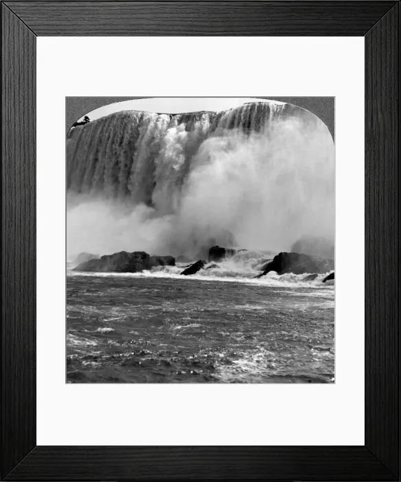 Framed Print : Thunder of Waters, American Falls, Niagra Falls, New York, USA. Artist: Realistic Travels Publishers Framed Print : Thunder of Waters, American Falls, Niagra Falls, New York, USA. Artist: Realistic Travels Publishers