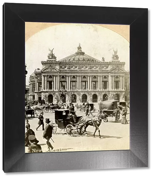 Grand Opera House, Paris, late 19th century. Artist: Griffith and Griffith