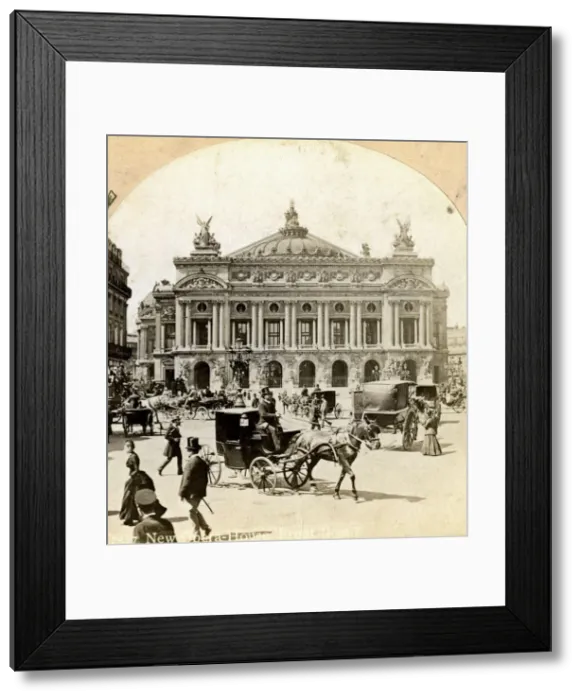 Framed Print : Grand Opera House, Paris, late 19th century. Artist: Griffith and Griffith Framed Print : Grand Opera House, Paris, late 19th century. Artist: Griffith and Griffith