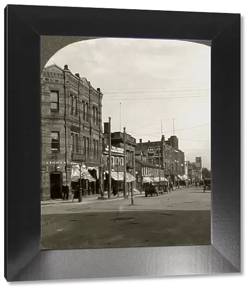 Grafton Street, Charlottetown, Prince Edward Island, Canada, early 20th century. Artist: Keystone View Company