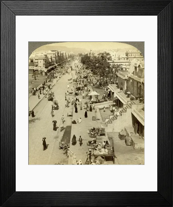 Framed Print : Jauhri Bazaar, Jeypore, Orissa, India. Artist: Underwood & Underwood Framed Print : Jauhri Bazaar, Jeypore, Orissa, India. Artist: Underwood & Underwood