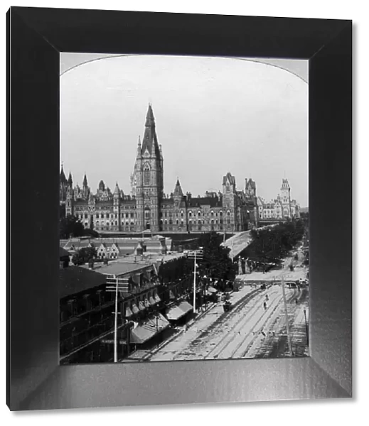 Houses of Parliament, Ottawa, Ontario, Canada. Artist: Keystone View Company