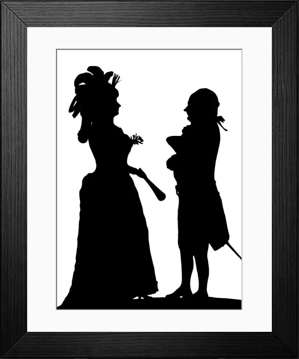 Framed Print : Louise Contat and Joseph Dazincourt, French actors, 1784 (1912) Framed Print : Louise Contat and Joseph Dazincourt, French actors, 1784 (1912)