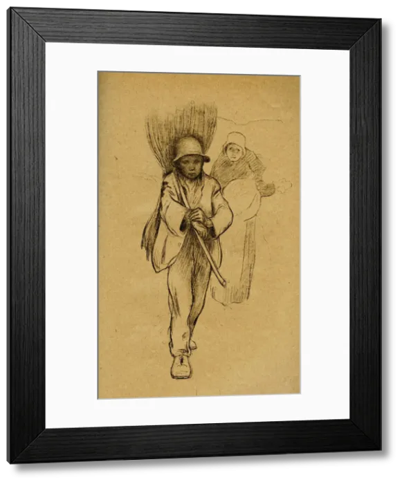 Framed Print : Study, 1900 Framed Print : Study, 1900