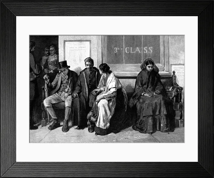 Framed Print : Leaving Home, 1882 Framed Print : Leaving Home, 1882