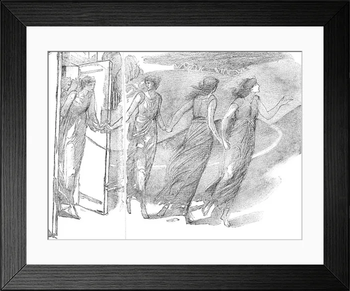 Framed Print : Study, 19th century (1900)