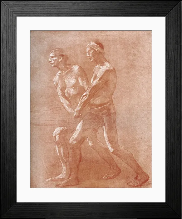 Framed Print : A study for War, c1896 (1900) Framed Print : A study for War, c1896 (1900)