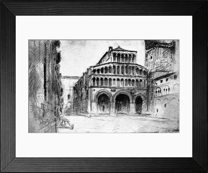 Framed Print : Lucca, 1832 (1900) Framed Print : Lucca, 1832 (1900)
