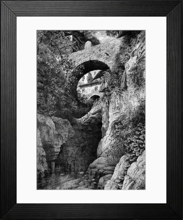 Framed Print : At St Gingolph, Savoie, 1900 Framed Print : At St Gingolph, Savoie, 1900