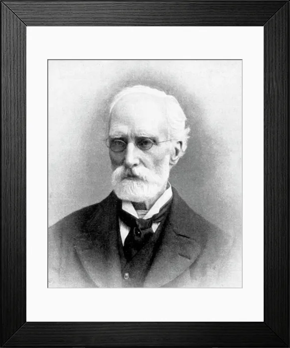 Framed Print : Sir Frederic Burton, Irish artist, 1900. Creator: John Chancellor Framed Print : Sir Frederic Burton, Irish artist, 1900. Creator: John Chancellor