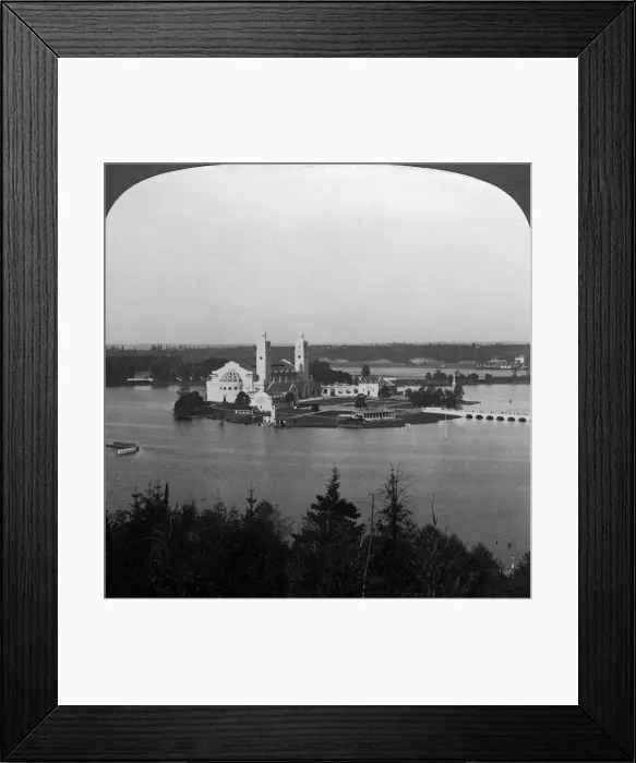 Framed Print : Lewis and Clark Exposition, Government Building, Guilds Lake, Portland, Oregon, USA, 1905. Artist: HC White Framed Print : Lewis and Clark Exposition, Government Building, Guilds Lake, Portland, Oregon, USA, 1905. Artist: HC White