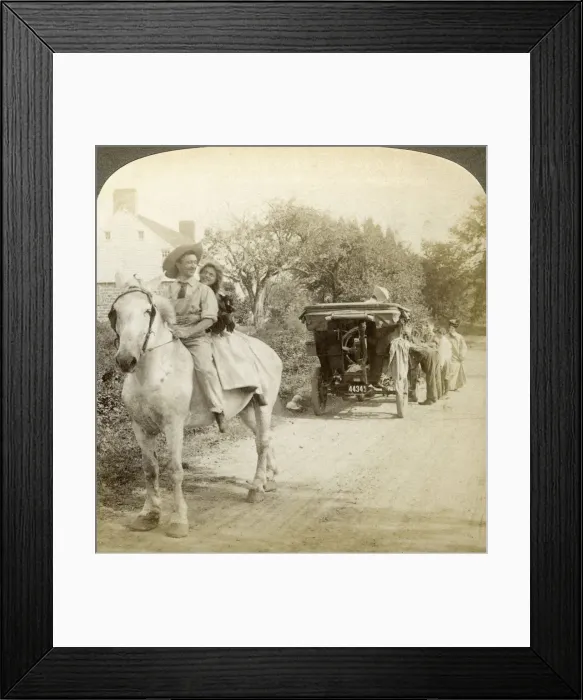 Framed Print : The Old Time Sparking Plug is the Best After All. Artist: Underwood & Underwood Framed Print : The Old Time Sparking Plug is the Best After All. Artist: Underwood & Underwood