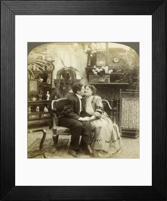 Framed Print : Yes, I Do. Artist: Underwood & Underwood Framed Print : Yes, I Do. Artist: Underwood & Underwood