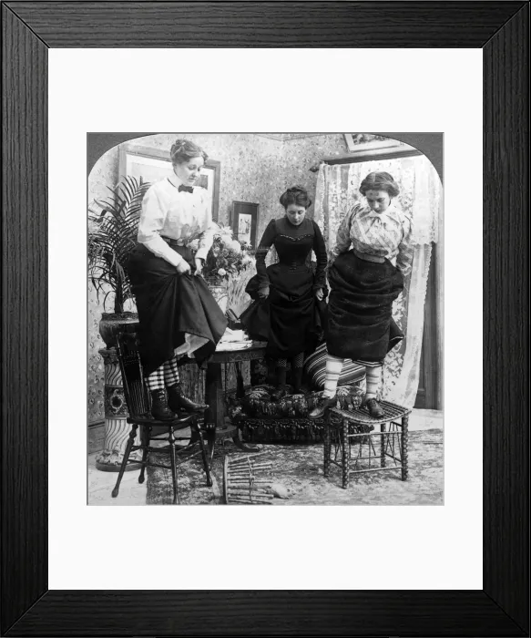 Framed Print : Rats! Rats!! Rats!!!. Artist: American Stereoscopic Company Framed Print : Rats! Rats!! Rats!!!. Artist: American Stereoscopic Company
