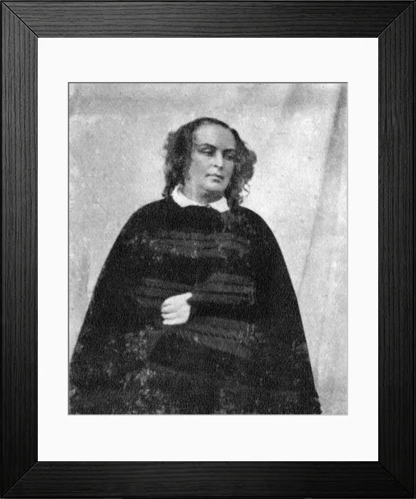 Framed Print : Victor Hugo, French poet, dramatist and novelist, c1840s Framed Print : Victor Hugo, French poet, dramatist and novelist, c1840s