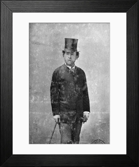 Framed Print : Edouard Pailleron, French poet and dramatist, 1875 Framed Print : Edouard Pailleron, French poet and dramatist, 1875