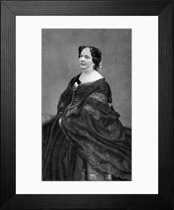 Framed Print : Louise Colet, French poet, 1874 Framed Print : Louise Colet, French poet, 1874