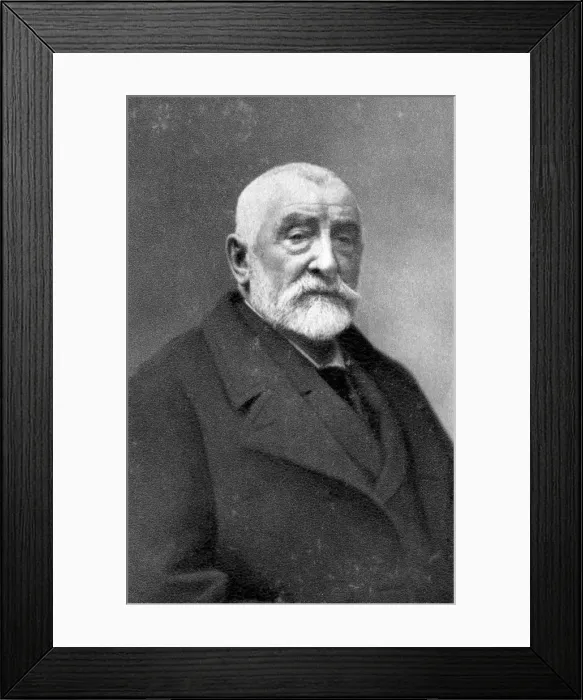 Framed Print : Henri-Joseph Harpignies, French painter and printmaker, 1901 Framed Print : Henri-Joseph Harpignies, French painter and printmaker, 1901