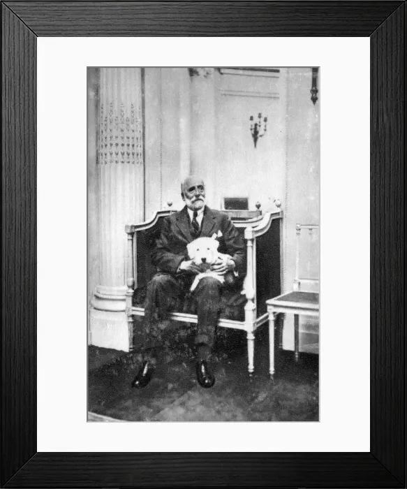 Framed Print : Jacques Doucet, French fashion designer, 1927 Framed Print : Jacques Doucet, French fashion designer, 1927