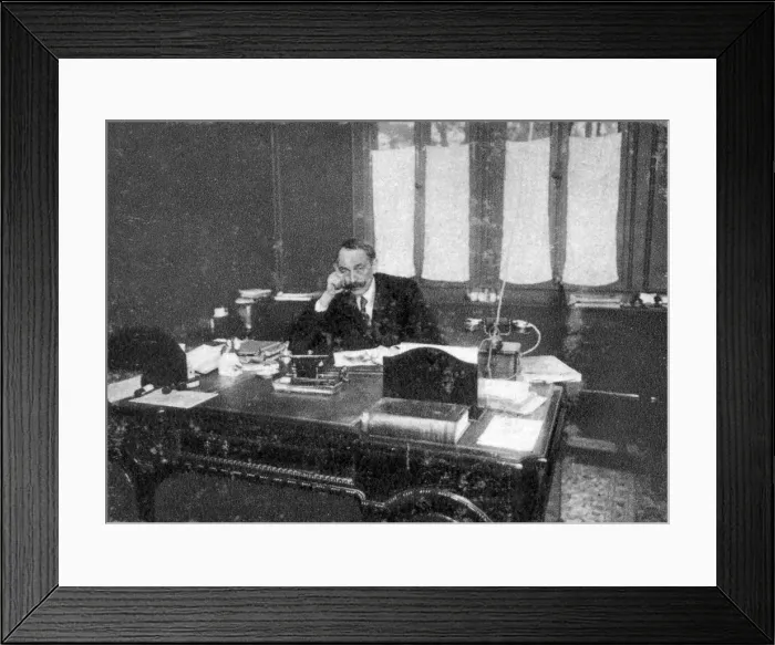 Framed Print : Serge Voronoff, Russian-born French surgeon, 1923 Framed Print : Serge Voronoff, Russian-born French surgeon, 1923