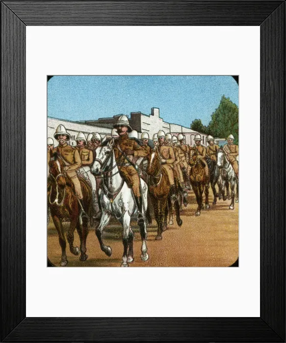 Framed Print : Lord Roberts entering Pretoria, Boer War, South Africa, 1900 (1925) Framed Print : Lord Roberts entering Pretoria, Boer War, South Africa, 1900 (1925)
