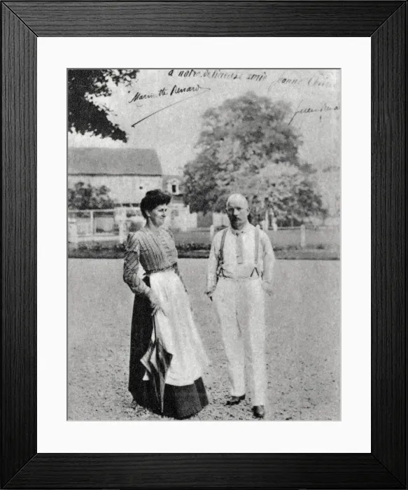 Framed Print : Jules Renard, French, 1900 Framed Print : Jules Renard, French, 1900