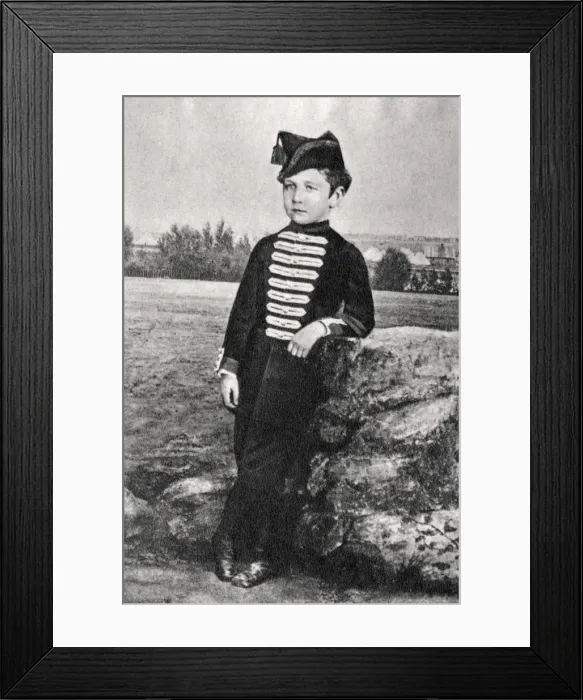 Framed Print : Louis Napoleon, Prince Imperial, c1861-1864 Framed Print : Louis Napoleon, Prince Imperial, c1861-1864