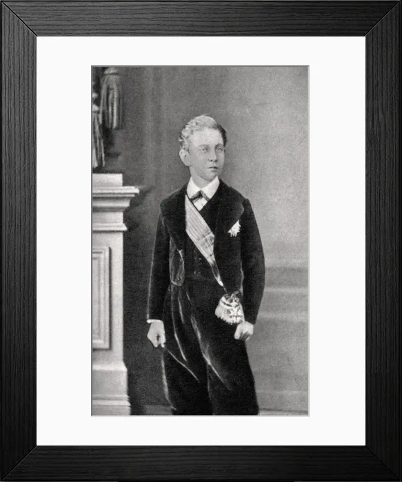 Framed Print : Louis Napoleon, Prince Imperial, c1865-1868 Framed Print : Louis Napoleon, Prince Imperial, c1865-1868