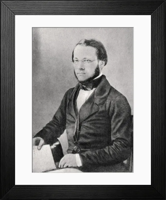 Framed Print : Louis Pasteur, French chemist and microbiologist, 1852 Framed Print : Louis Pasteur, French chemist and microbiologist, 1852