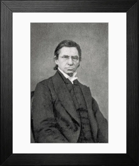 Framed Print : Emile Littre, French philosopher and lexicographer, 1869 Framed Print : Emile Littre, French philosopher and lexicographer, 1869