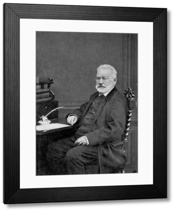 Framed Print : Victor Hugo, French author, 1872 Framed Print : Victor Hugo, French author, 1872