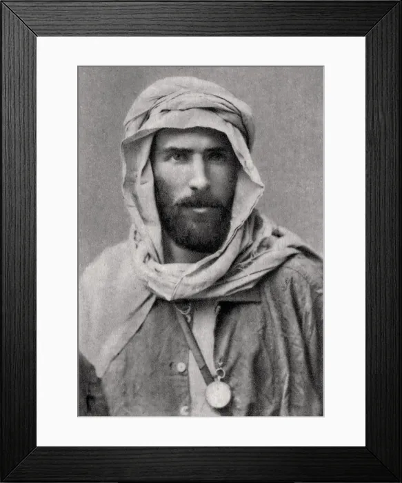 Framed Print : Pierre Savorgnan de Brazza, French explorer, 1882