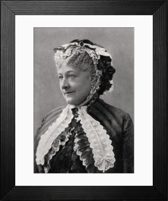 Framed Print : Ethelie Madeleine Brohan, French actress, 1885 Framed Print : Ethelie Madeleine Brohan, French actress, 1885