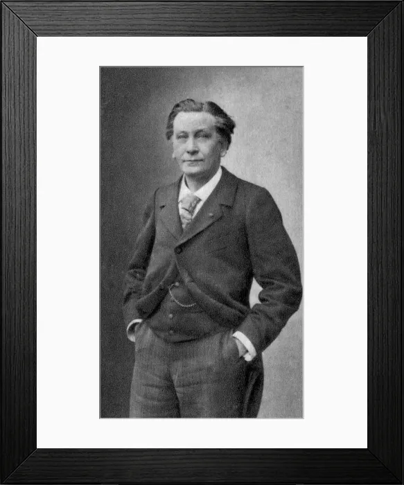 Framed Print : Francois Coppee, French poet and novelist, 1892 Framed Print : Francois Coppee, French poet and novelist, 1892