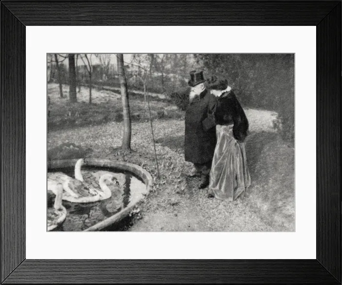 Framed Print : Auguste Rodin, French sculptor, 1895 Framed Print : Auguste Rodin, French sculptor, 1895