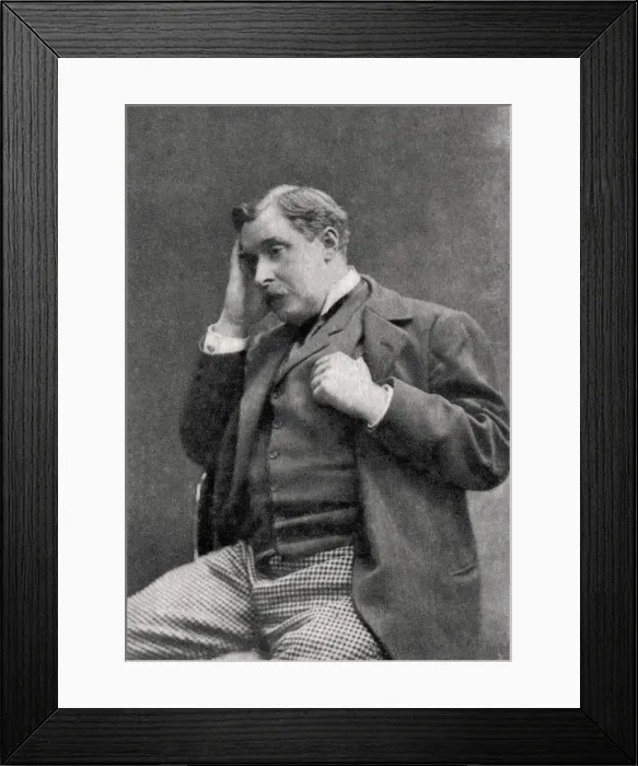 Framed Print : Alphonse Allais, French writer and humourist, 1895 Framed Print : Alphonse Allais, French writer and humourist, 1895