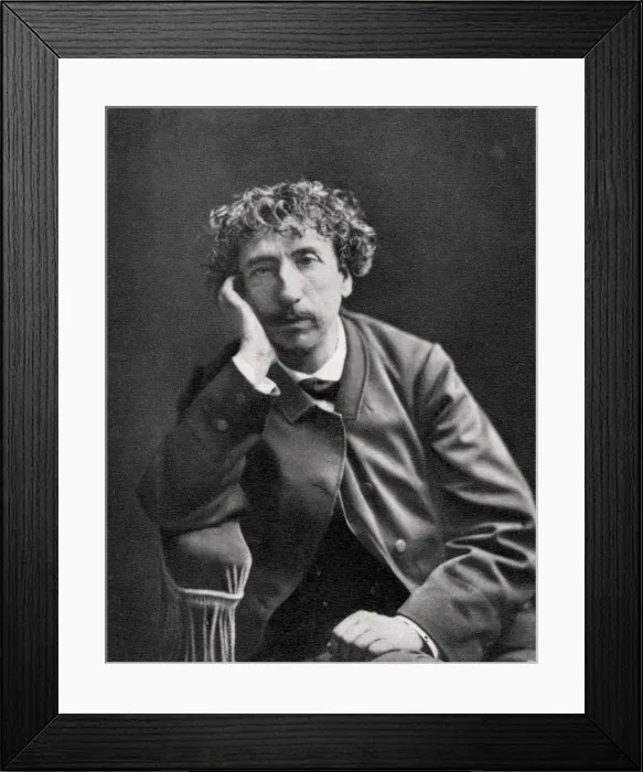 Framed Print : Charles Garnier, French architect, 1882 Framed Print : Charles Garnier, French architect, 1882