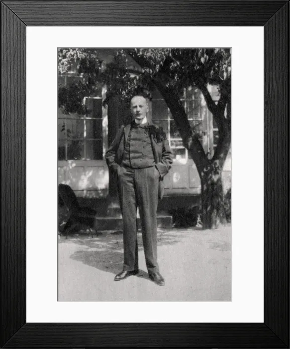 Framed Print : Romain Rolland, French dramatist, author, art historian and mystic, 1921 Framed Print : Romain Rolland, French dramatist, author, art historian and mystic, 1921