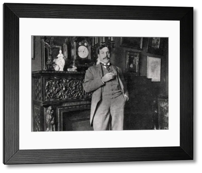 Framed Print : Charles Maurice Donnay, French, 1908 Framed Print : Charles Maurice Donnay, French, 1908