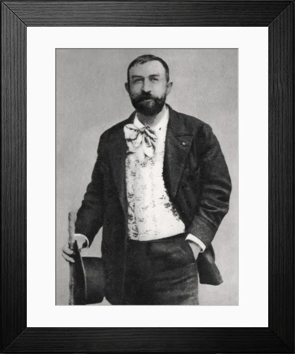 Framed Print : Rodolphe Salis, French artist, 1897 Framed Print : Rodolphe Salis, French artist, 1897