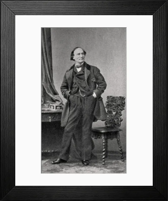 Framed Print : Jean Eugene Robert-Houdin, French, 1855 Framed Print : Jean Eugene Robert-Houdin, French, 1855
